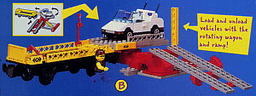 Car Transport Wagon with Car