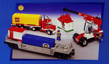 LEGO Container Double Stack (4549-1) set, 1993