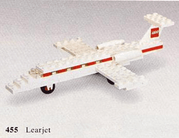 LEGO Learjet (Lear Jet) (455-1) set