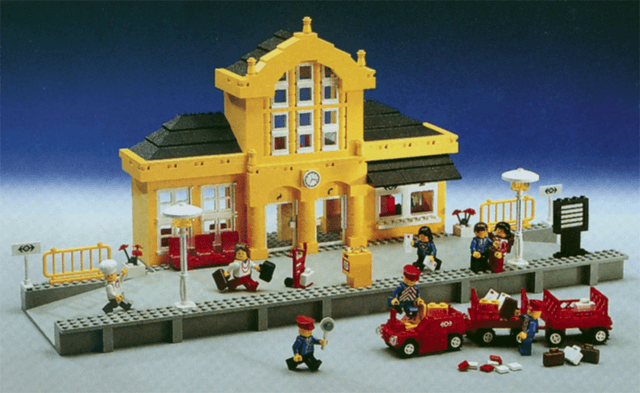 LEGO Metro Station (4554-1) set, 1991