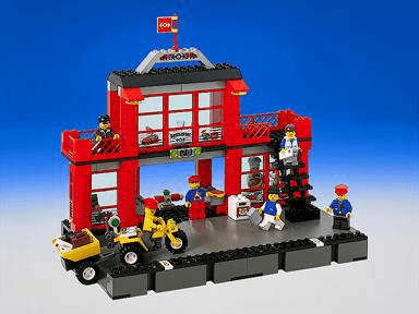 LEGO Train Station (4556-1) set, 1999