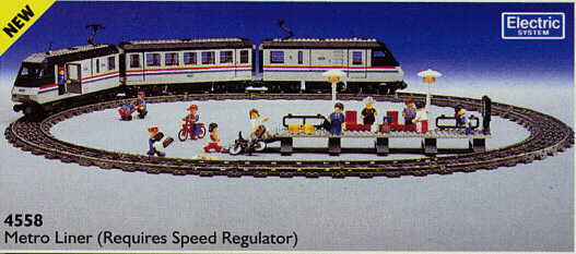 LEGO Metroliner (4558-1) set, 1991