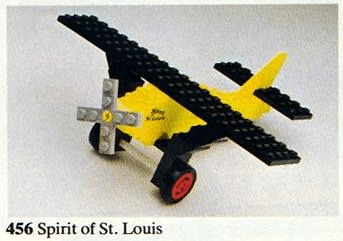 LEGO Spirit of St. Louis (456-1) set, 1977