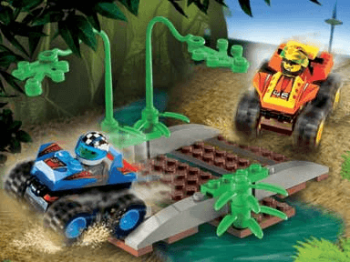 LEGO Zero Tornado & Hot Rock (4595-1) set, 2002