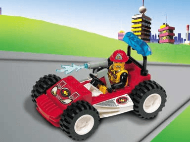 LEGO Fire Cruiser (4601-1) set, 2001