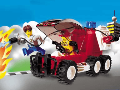 LEGO Fire Response SUV (4605-1) set, 2001