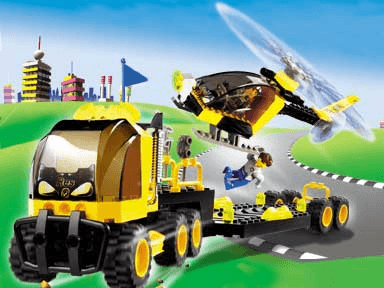 LEGO Copter Transport (4607-1) set, 2001