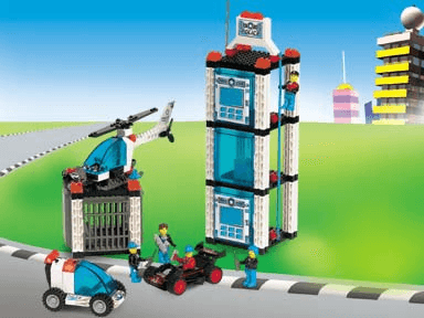 LEGO Police HQ (4611-1) set, 2001