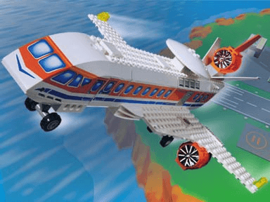 LEGO A.I.R. Patrol Jet (4619-1) set, 2002