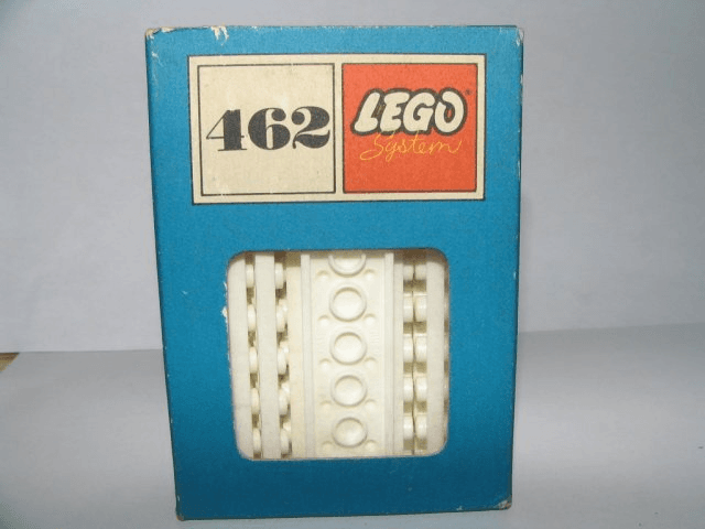 LEGO 2 x 8 Plates, White (462-2) set, 1966