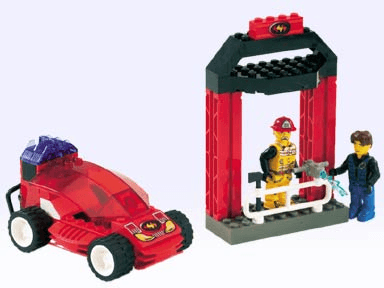 LEGO Jack Stone Red Flash Station (4621-1) set, 2002