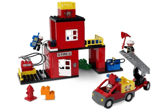 LEGO Fire Station (4664-1) set, 2005