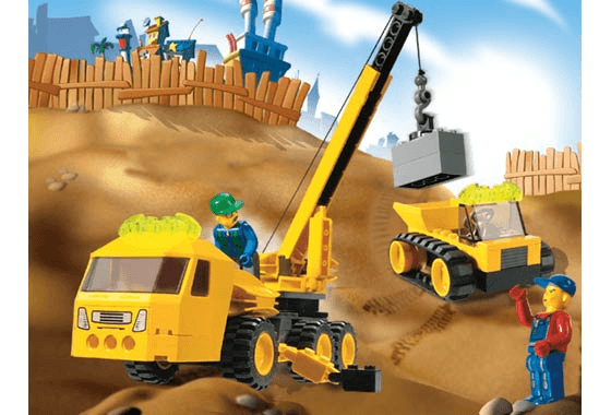 LEGO Outrigger Construction Crane (4668-1) set, 2004