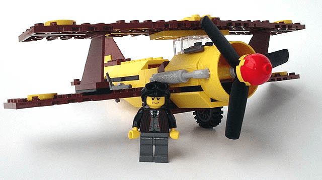 LEGO Desert Biplane (4778-1) set, 2005