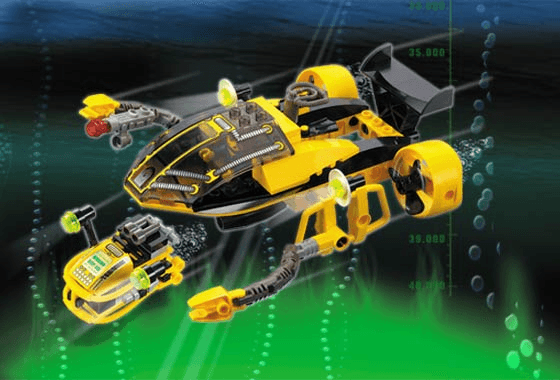 LEGO Alpha Team Navigator and ROV (4792-1) set, 2002