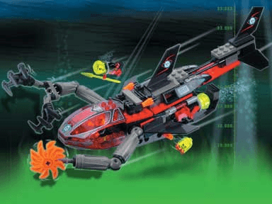 LEGO Ogel Sub Shark (4793-1) set, 2002