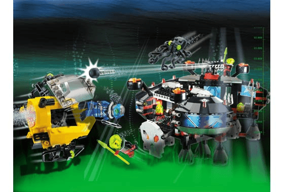 LEGO Ogel Underwater Base and AT Sub (4795-1) set, 2002
