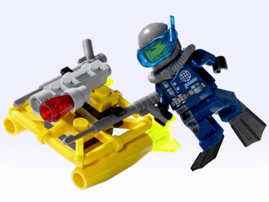 LEGO Alpha Team Jet Sub (4800-1) set, 2002