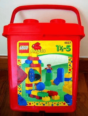 LEGO Medium Bucket (4827-1) set, 2001