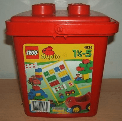 LEGO Medium Bucket (4836-1) set, 2001