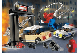 Spider-Man's first chase