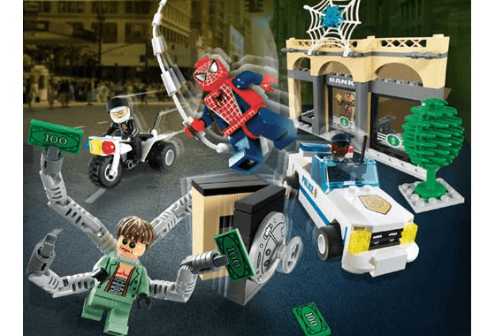 LEGO Doc Ock's Bank Robbery (4854-1) set, 2004