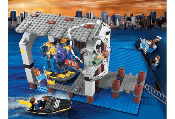 LEGO Doc Ock's Hideout (4856-1) set, 2004