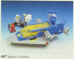 LEGO Space Cruiser (487-1) set