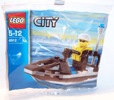 LEGO Police Jet Ski polybag (4912-1) set, 2005