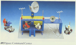 LEGO Space Command Center (Craterplate version) (493-3) set