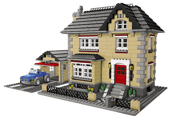 LEGO Model Town House (4954-1) set, 2007