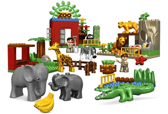LEGO Friendly Zoo (4968-1) set, 2005