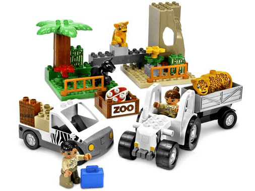 LEGO Zoo Vehicles (4971-1) set, 2006