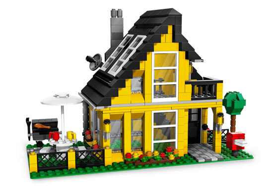 LEGO Beach House (4996-1) set, 2008