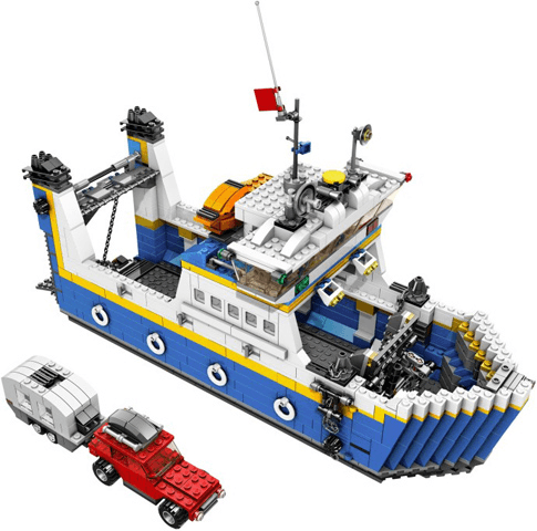 LEGO Transport Ferry (4997-1) set, 2008