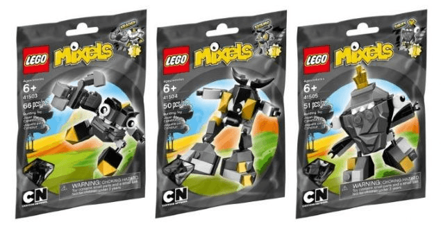 LEGO MIXELS Gray Collection (5003802-1) set, 2014