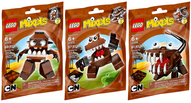 LEGO MIXELS Brown Collection (5003810-1) set, 2014