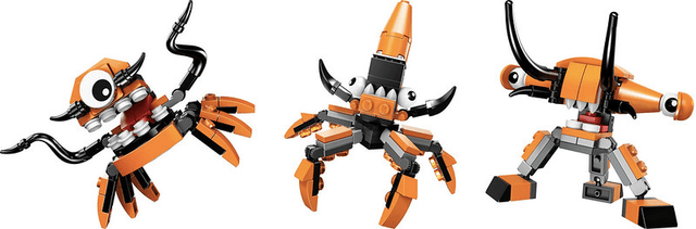 LEGO MIXELS Orange Collection (5003811-1) set, 2014