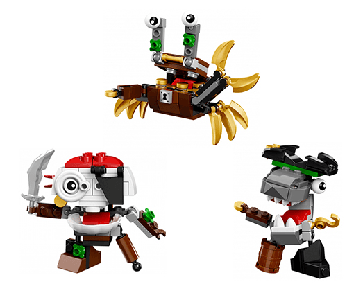 LEGO MIXELS Pyrratz (5004881-1) set, 2016