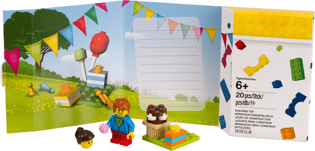 LEGO Birthday Card (5004931-1) set, 2017
