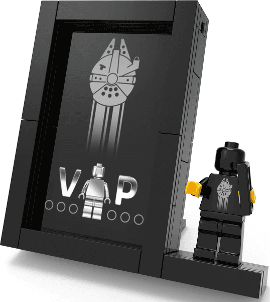 LEGO Black VIP Frame (Card Display) polybag (5005747-1) set, 2018