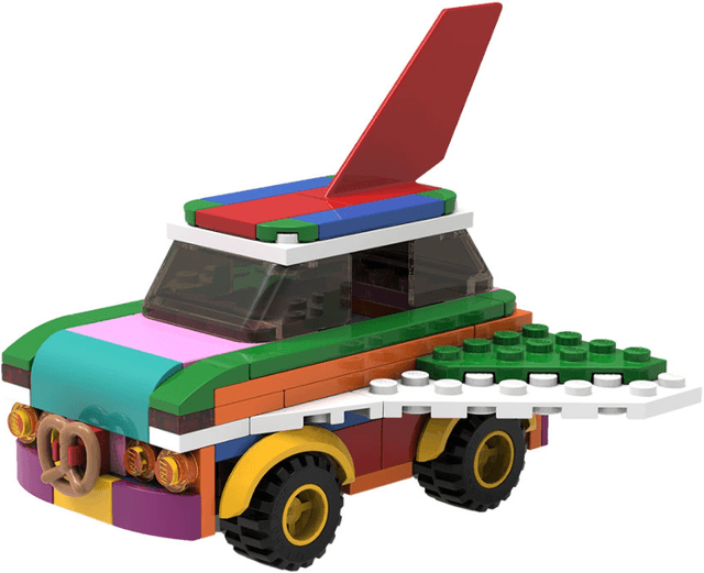 LEGO Rebuildable Flying Car (5006890-1) set, 2021
