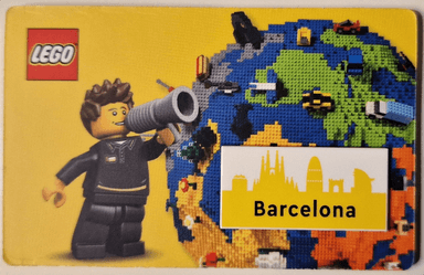 LEGO Barcelona Tile