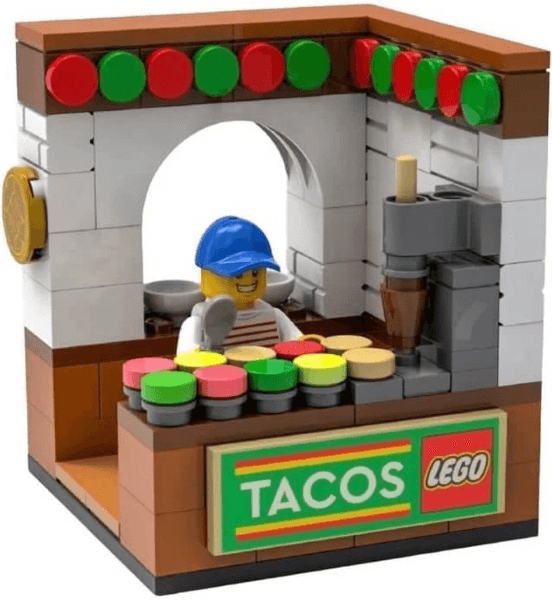 LEGO Taco Stand (5007866-1) set, 2023