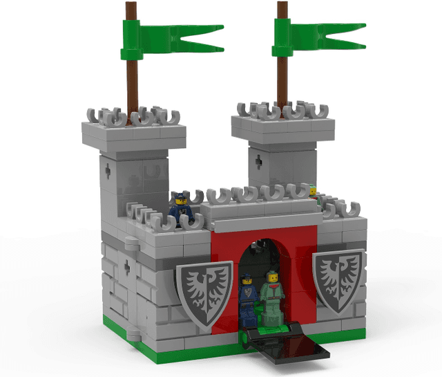 LEGO Gray Castle (5008074-1) set, 2023