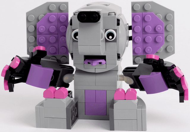 LEGO Elephant Pencil Holder (5009206-1) set, 2025