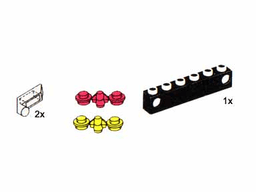 LEGO Light Transmitting Elements for Train Sets (5073-1) set