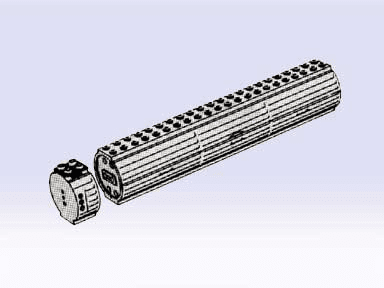 LEGO Battery Rod 4.5V (5100-1) set, 1987
