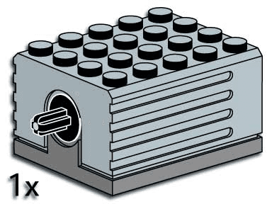 LEGO 9V Motor (5114-1) set, 1991