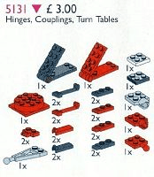 LEGO Hinges, Couplings, Turntables (5131-1) set